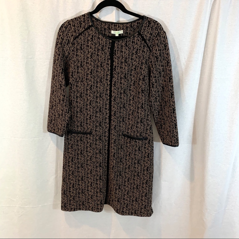Gorgeous Camel/Black Dress by Jade Size Small